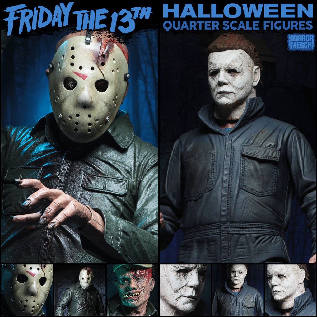 Friday The 13th + Halloween Quarter Scale Figure