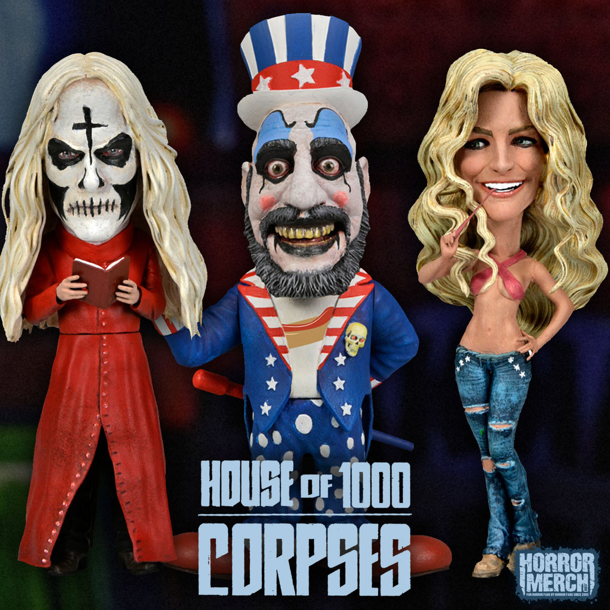 House Of 1000 Corpses - Stylized 3 Pack Figure
