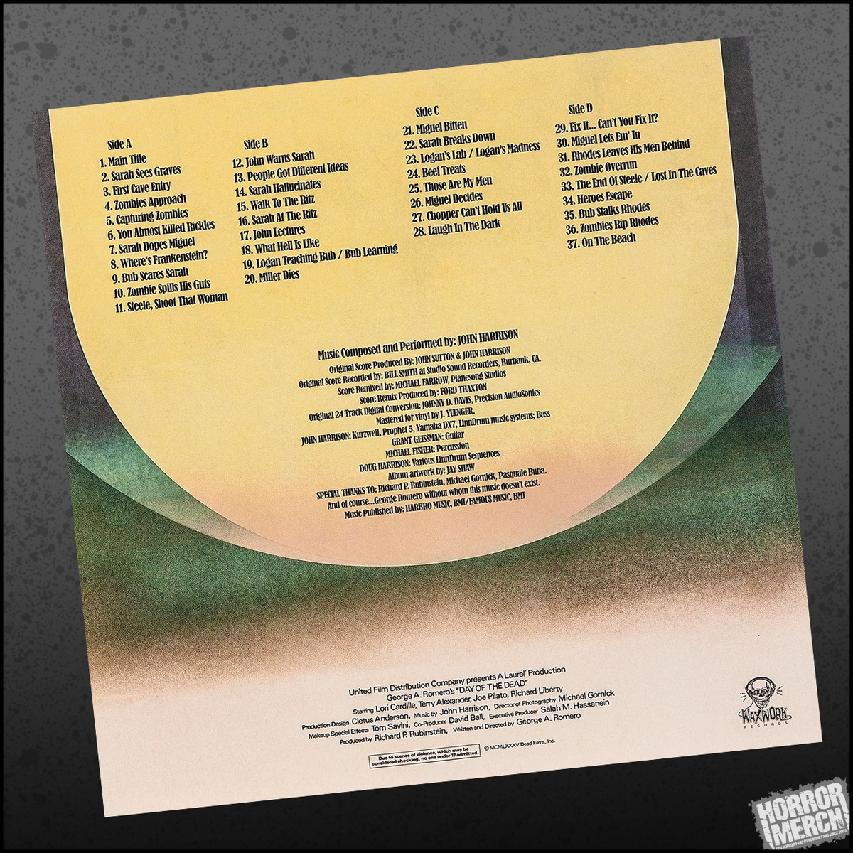 Day Of The Dead Soundtrack