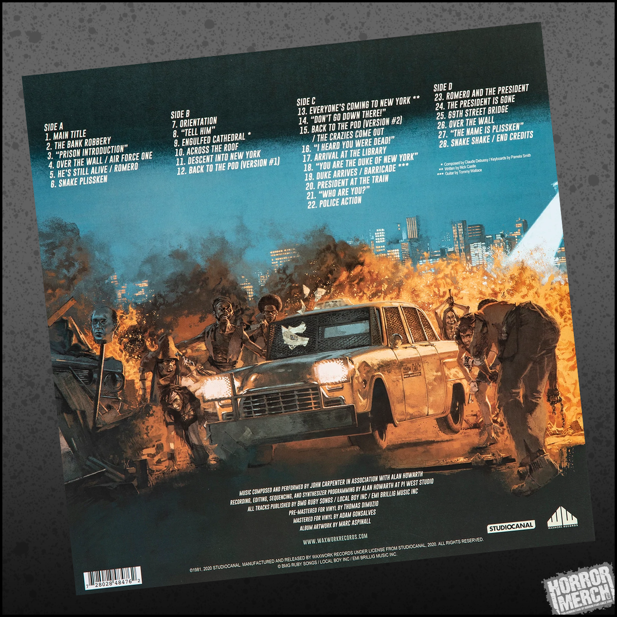 Escape From New York Soundtrack