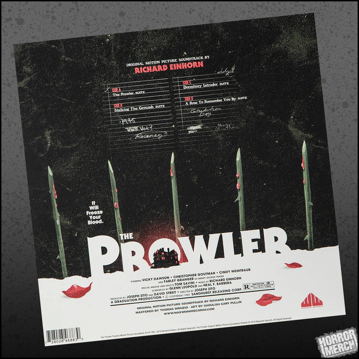 Prowler Soundtrack
