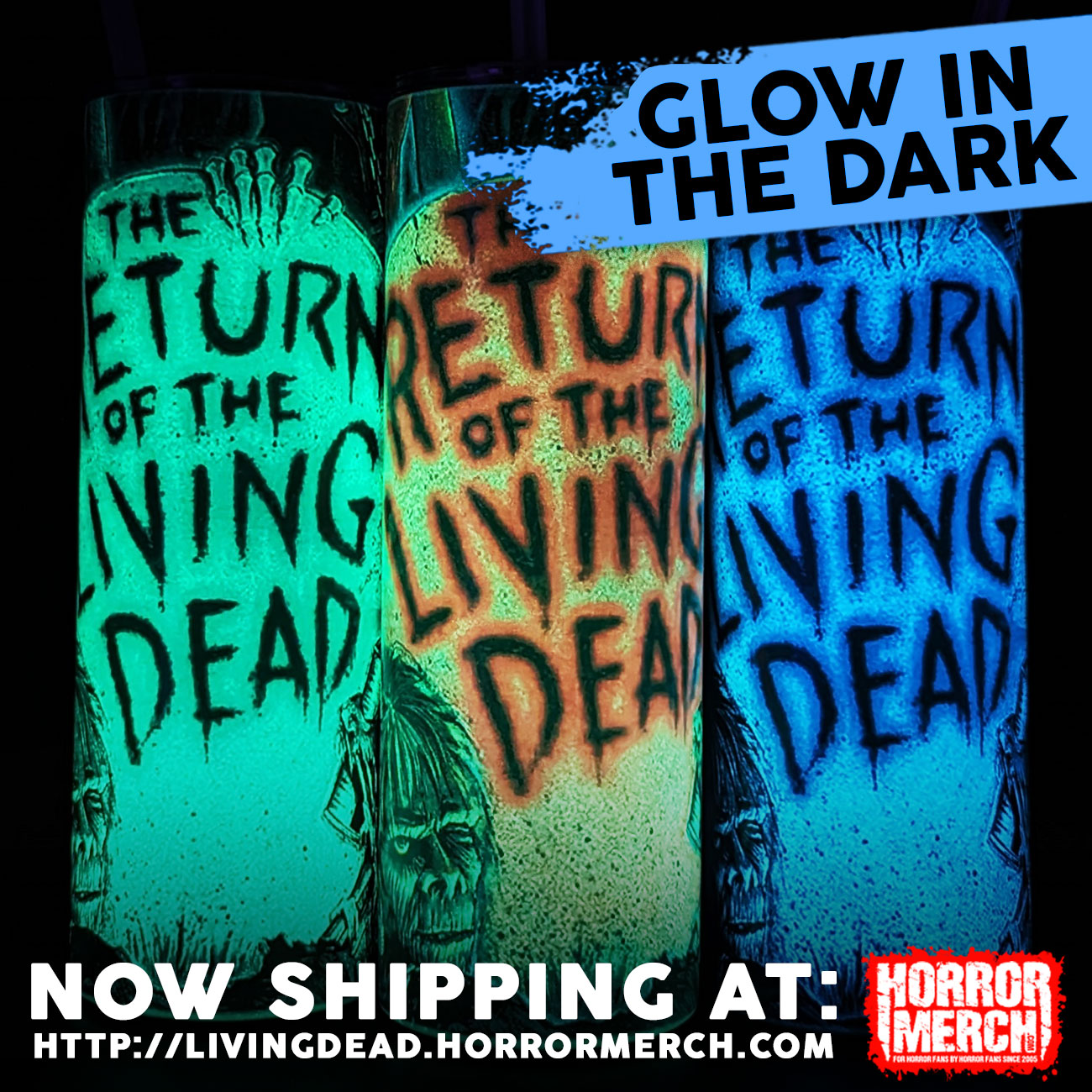 Return Of The Living Dead - Poster (Glow In The Dark) [Tumbler] [DAMAGED BOX]