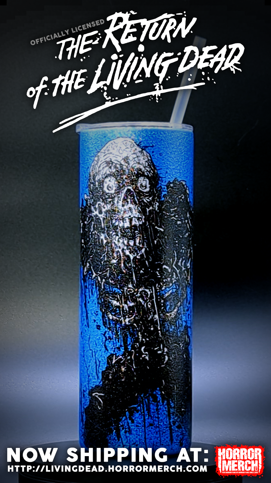 Return Of The Living Dead - Tarman Attack (Glitter Print) [Tumbler]