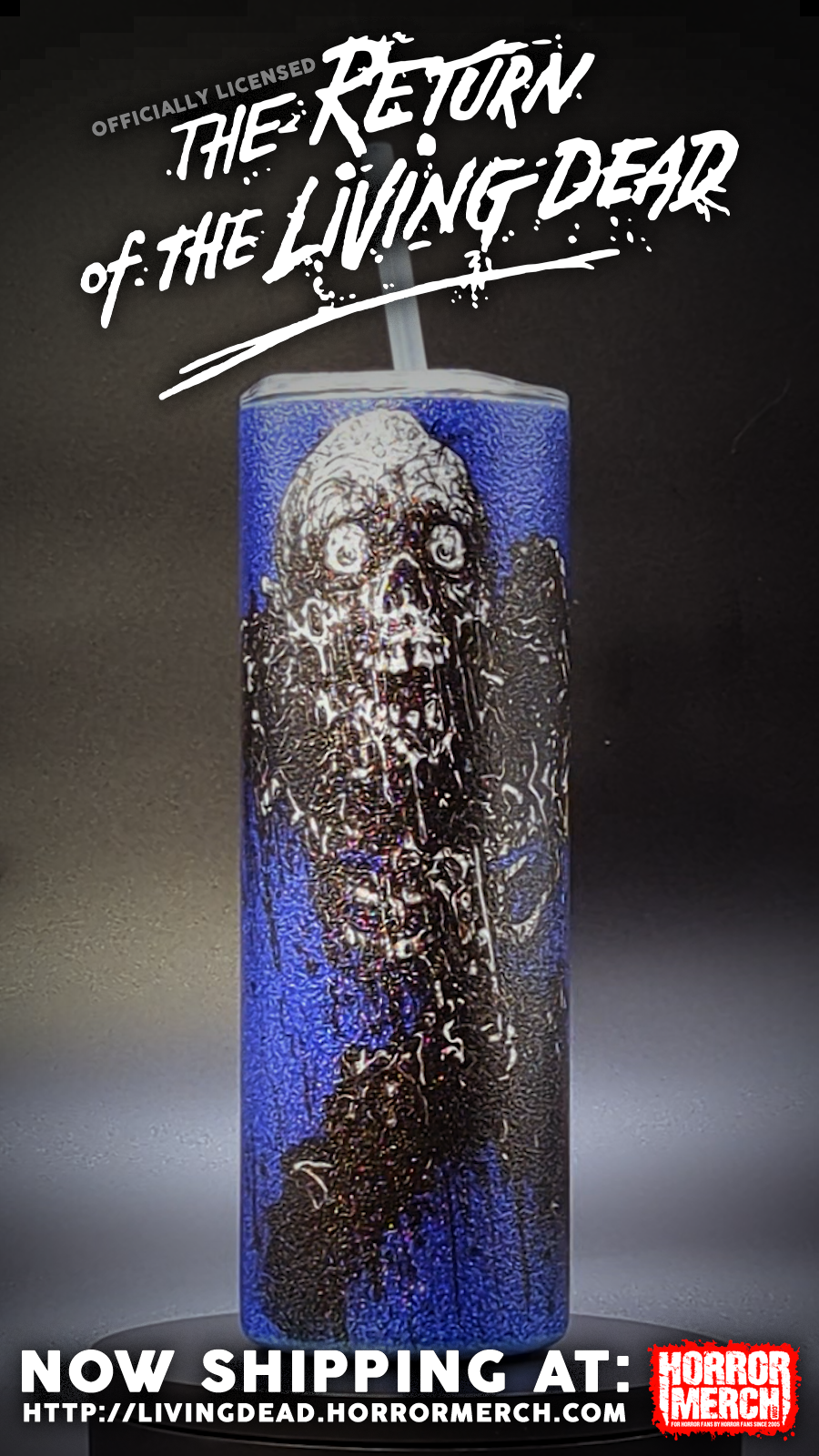 Return Of The Living Dead - Tarman Attack (Glitter Print) [Tumbler]