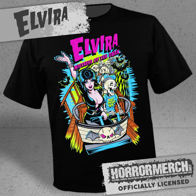 Elvira - Roller Coaster Mens Shirt