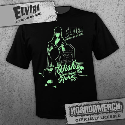 Elvira - Grave (Glow In The Dark) [Mens Shirt]