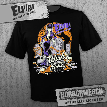 Elvira - Grave (Glow In The Dark) [Mens Shirt]