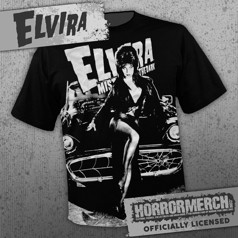 Elvira - Hot-Rod (All Over Front Print) Mens Shirt
