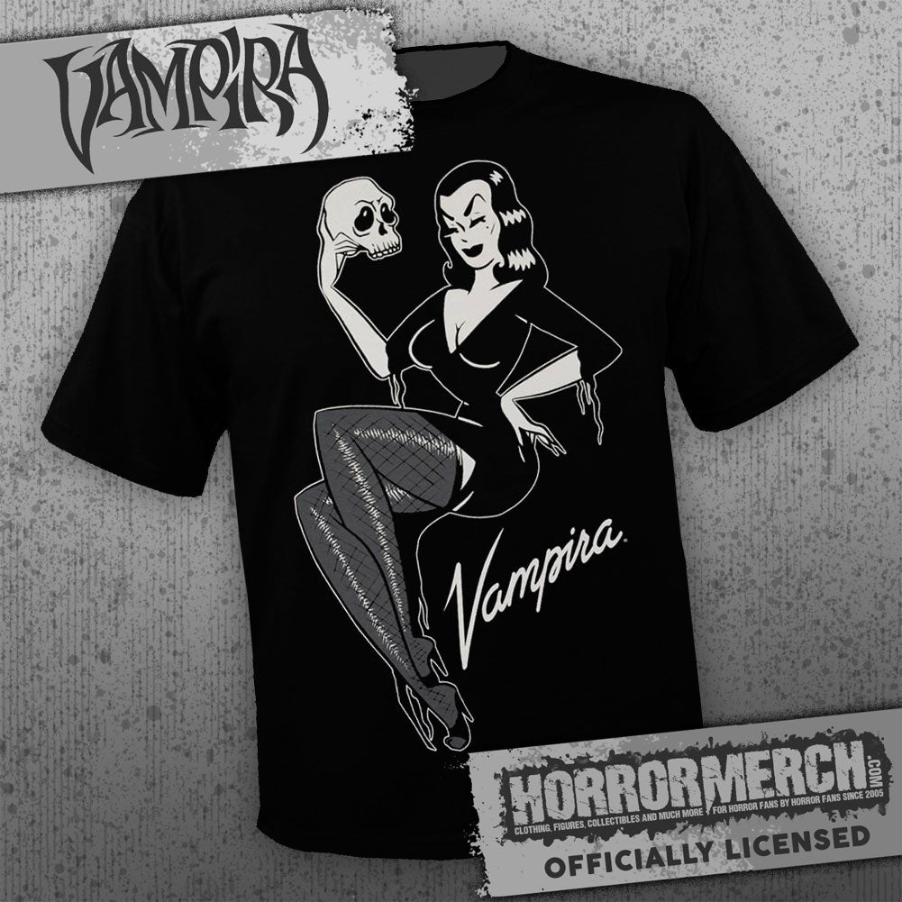 Vampira - Pin-Up (All Over Front Print) [Mens Shirt]