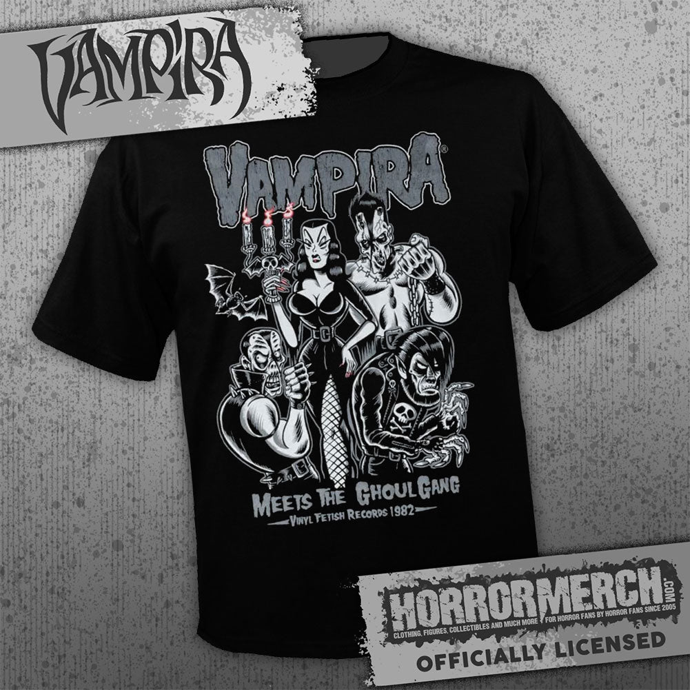 Vampira - Ghoul Gang (Front And Back Print) [Mens Shirt]
