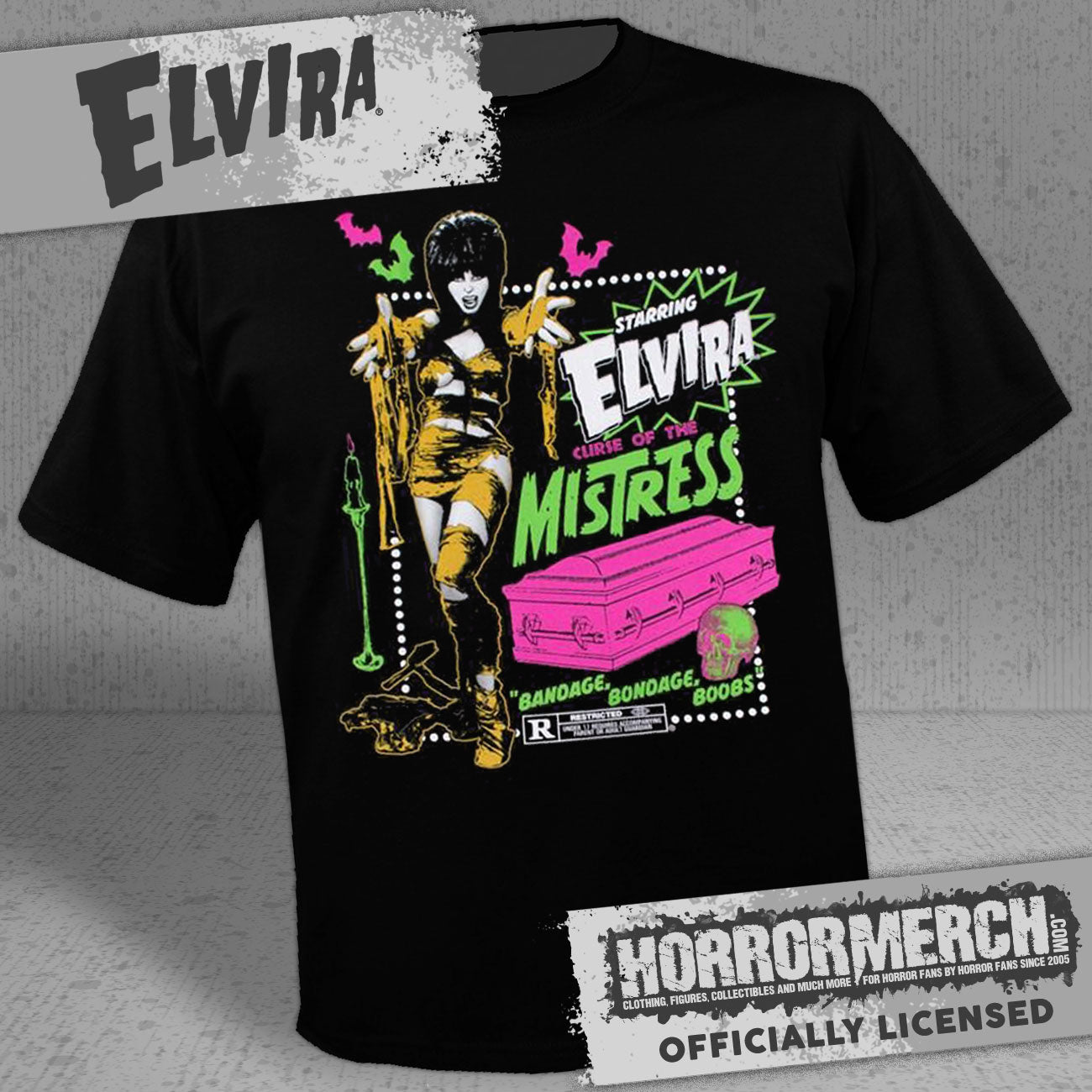 Elvira - Neon Mens Shirt