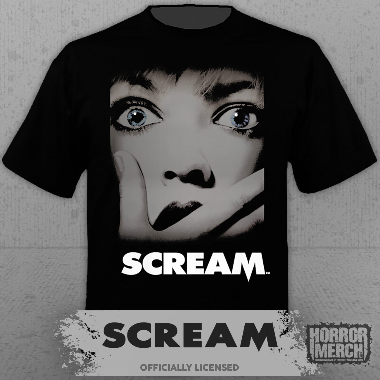 Scream - Poster Mens Shirt