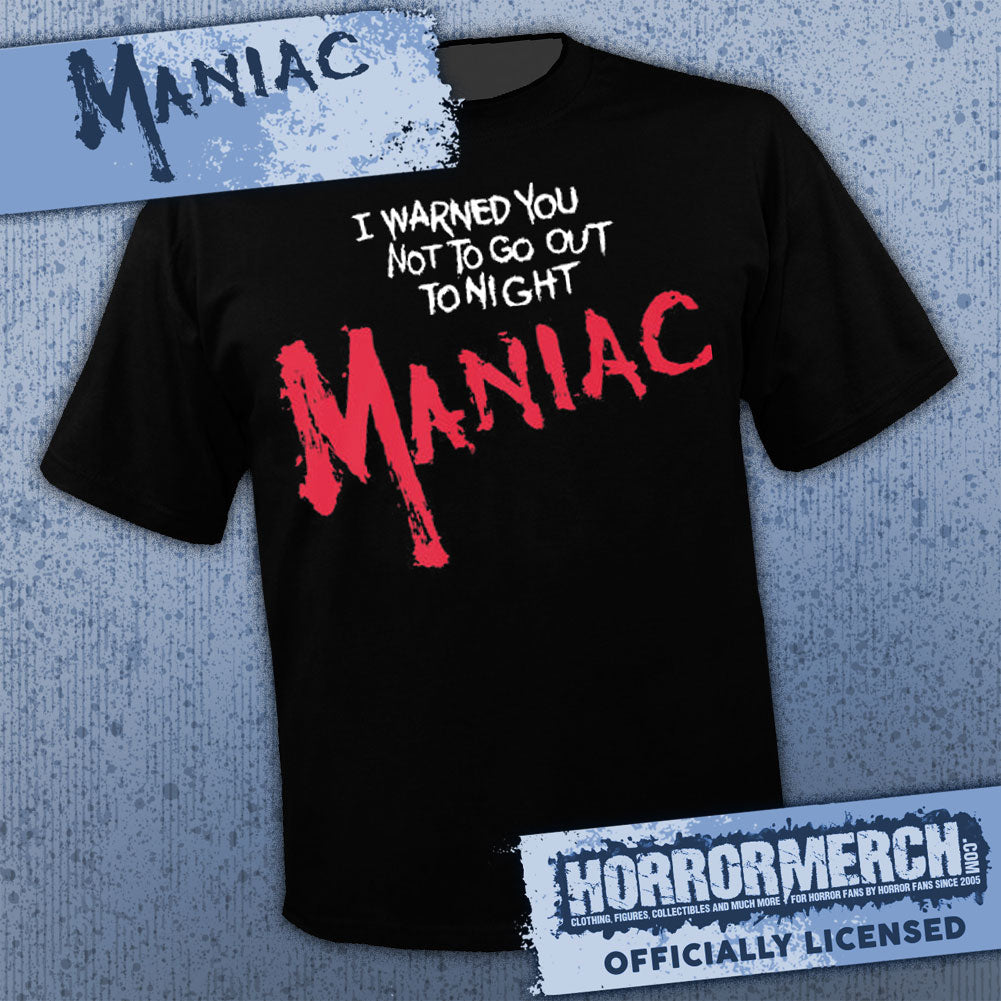 Maniac - Warned You [Mens Shirt]