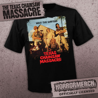 Texas Chainsaw Massacre - Meat The Sawyers [Mens Shirt]