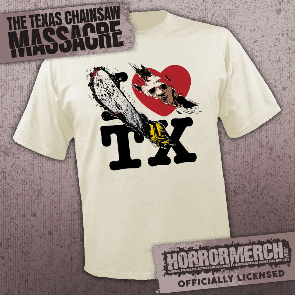 Texas Chainsaw Massacre - I HEART TX [Mens Shirt]