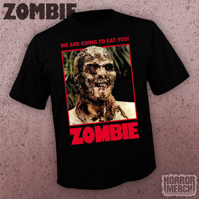 Zombie - We Are Going To Eat You (Front And Back Print) [Mens Shirt]