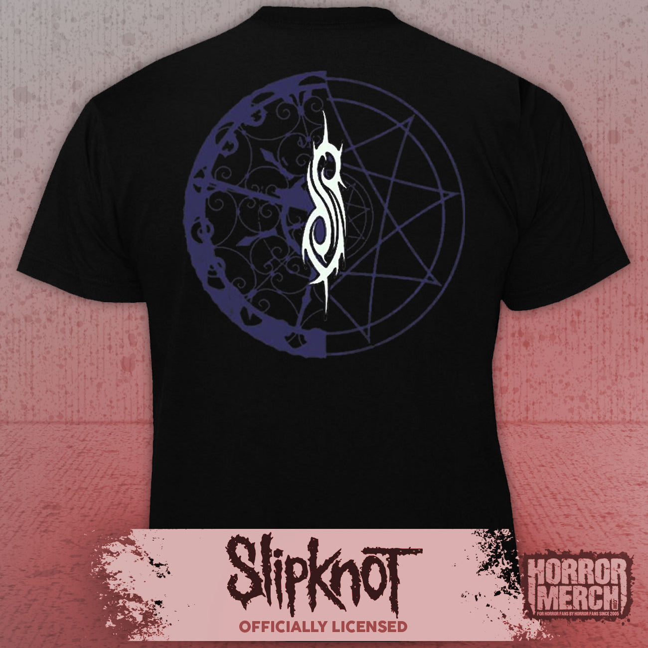 Slipknot - Blue Blur (Front And Back Print) Mens Shirt