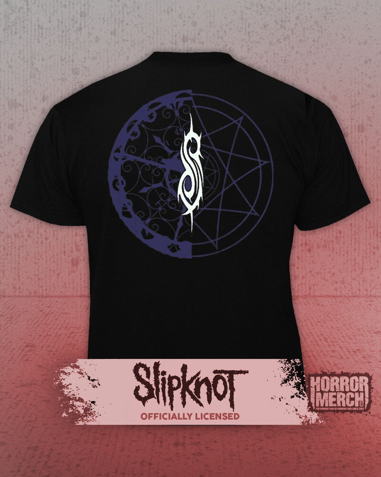Slipknot - Blue Blur (Front And Back Print) Mens Shirt