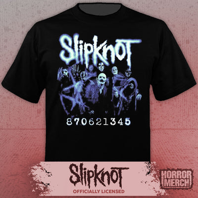 Slipknot - Blue Blur (Front And Back Print) Mens Shirt