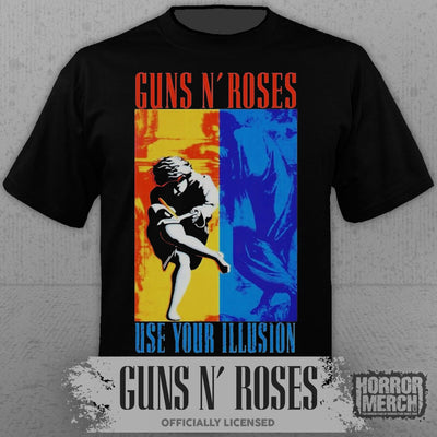 Guns N Roses - Use Your Illusions Covers Mens Shirt