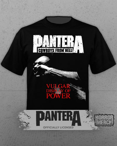 Pantera - Vulgar Display (Front And Back Print) Mens Shirt
