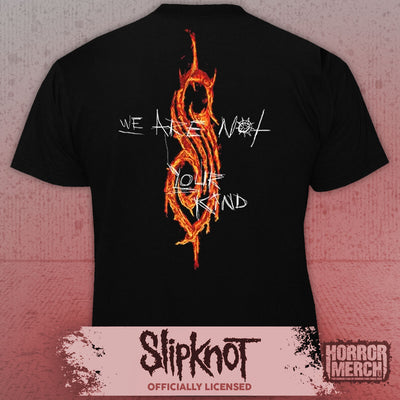 Slipknot - Not One Of Us (Front And Back Print) Mens Shirt