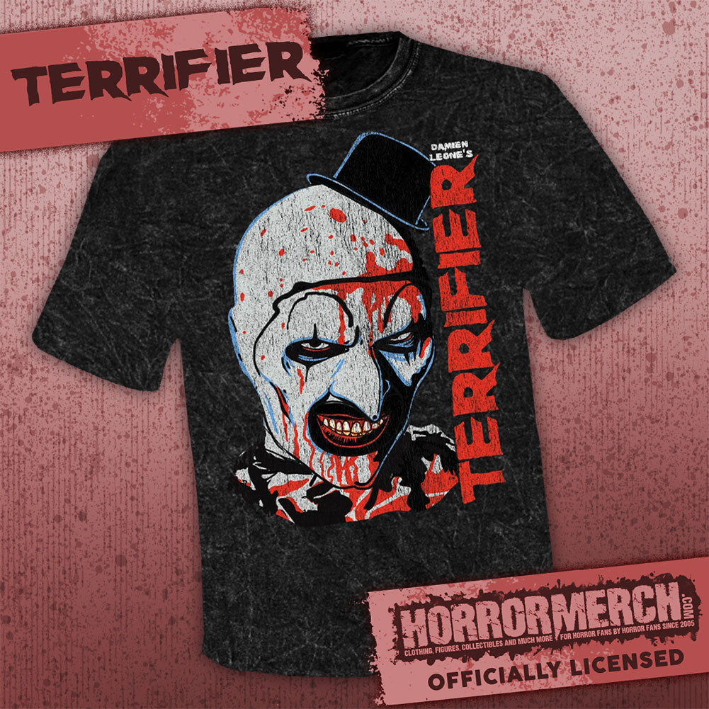 Terrifier - Art (Mineral Wash) [Mens Shirt]