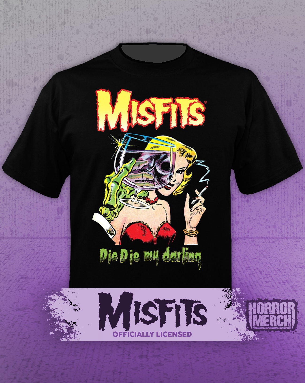 Misfits - Die Die (Color) Mens Shirt