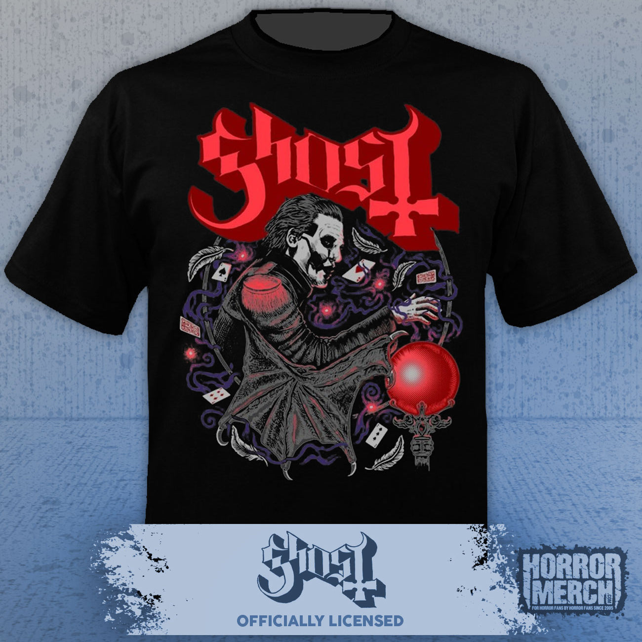 Ghost - Cards Mens Shirt