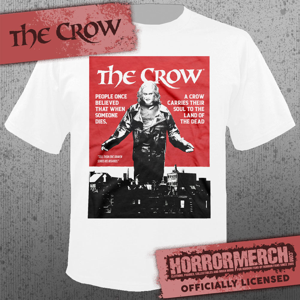 Crow - Carries Your Soul (White) [Mens Shirt]