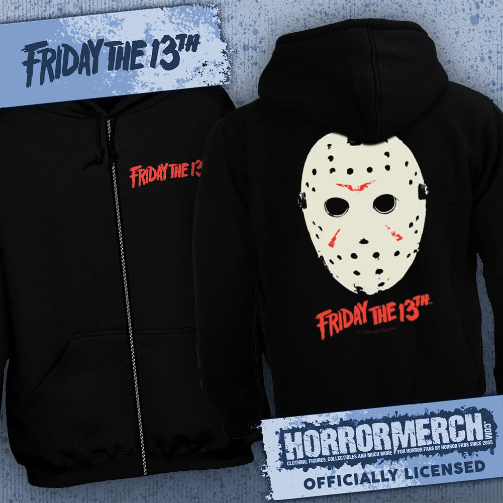 Friday The 13th - Mask [Zip-Up Sweatshirt]