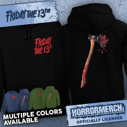 Friday The 13th - Axe (Multiple Colors) [Hooded Sweatshirt]