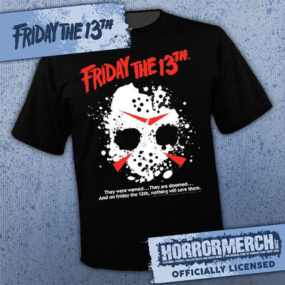 Friday The 13th - Splatter Mask [Mens Shirt]