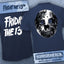 Friday The 13th - Poster (Multiple Colors)  (Front And Back Print) [Mens Shirt]