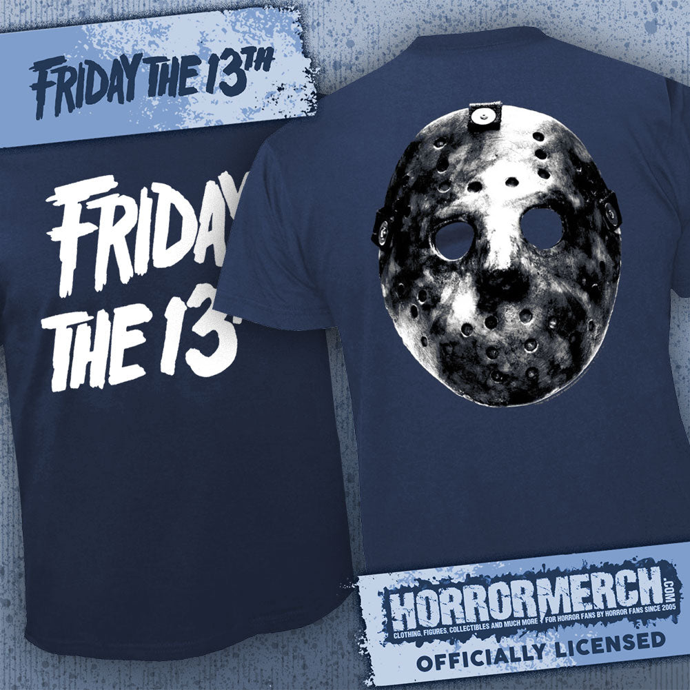 Friday The 13th - Poster (Multiple Colors)  (Front And Back Print) [Mens Shirt]