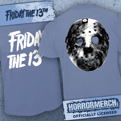 Friday The 13th - Poster (Multiple Colors)  (Front And Back Print) [Mens Shirt]