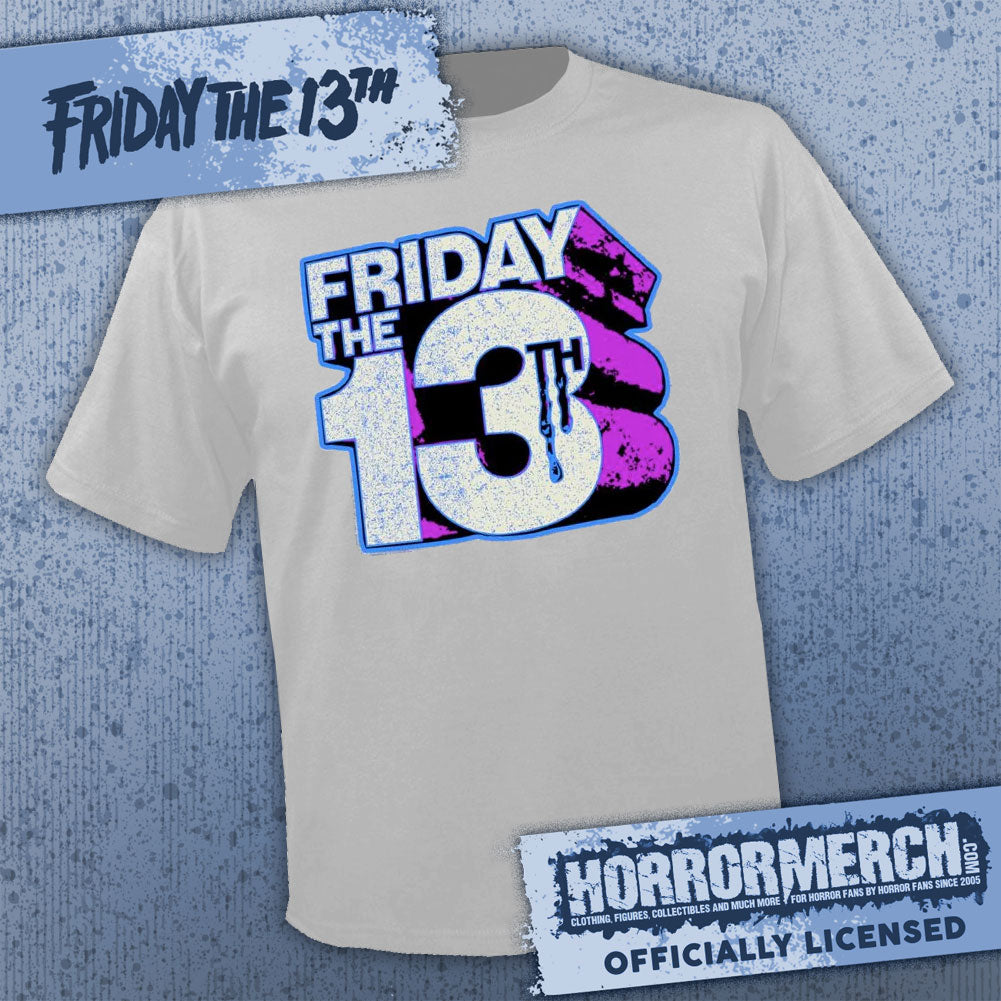 Friday The 13th - 13th Neon Logo (Multiple Colors) [Mens Shirt]