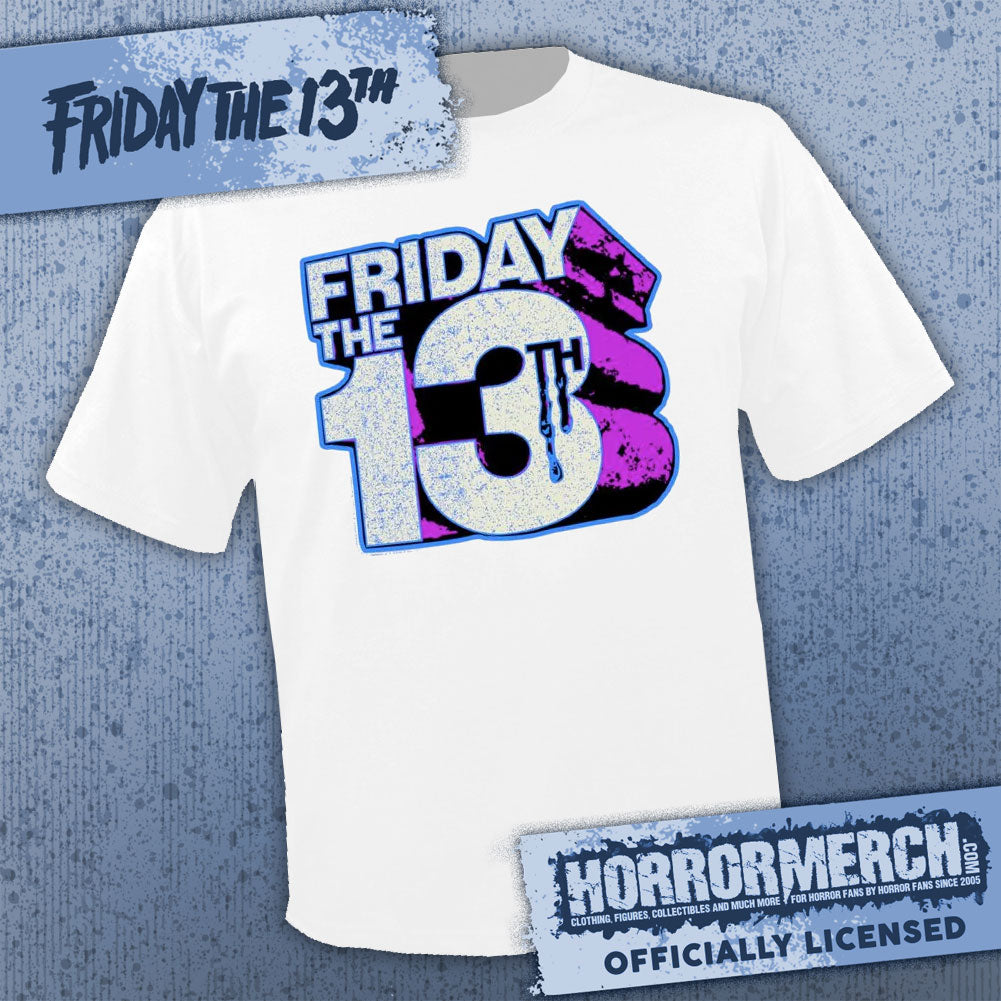 Friday The 13th - 13th Neon Logo (Multiple Colors) [Mens Shirt]