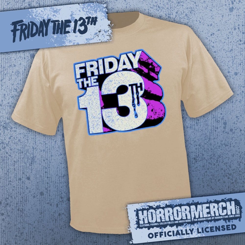 Friday The 13th - 13th Neon Logo (Multiple Colors) [Mens Shirt]