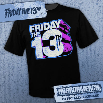 Friday The 13th - 13th Neon Logo [Mens Shirt]
