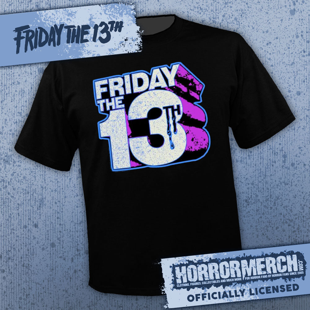 Friday The 13th - 13th Neon Logo [Mens Shirt]