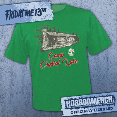 Friday The 13th - Camp Crystal Lake (Green) [Mens Shirt]