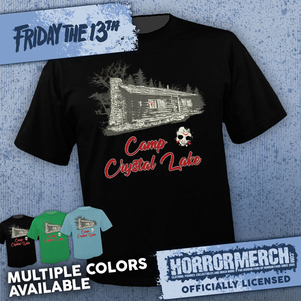 Friday The 13th - Camp Crystal Lake (Multiple Colors) [Mens Shirt]