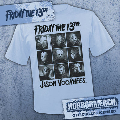 Friday The 13th - Blocks (Blue) [Mens Shirt]
