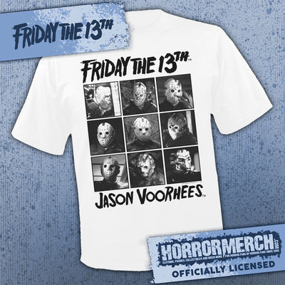 Friday The 13th - Blocks (White) [Mens Shirt]