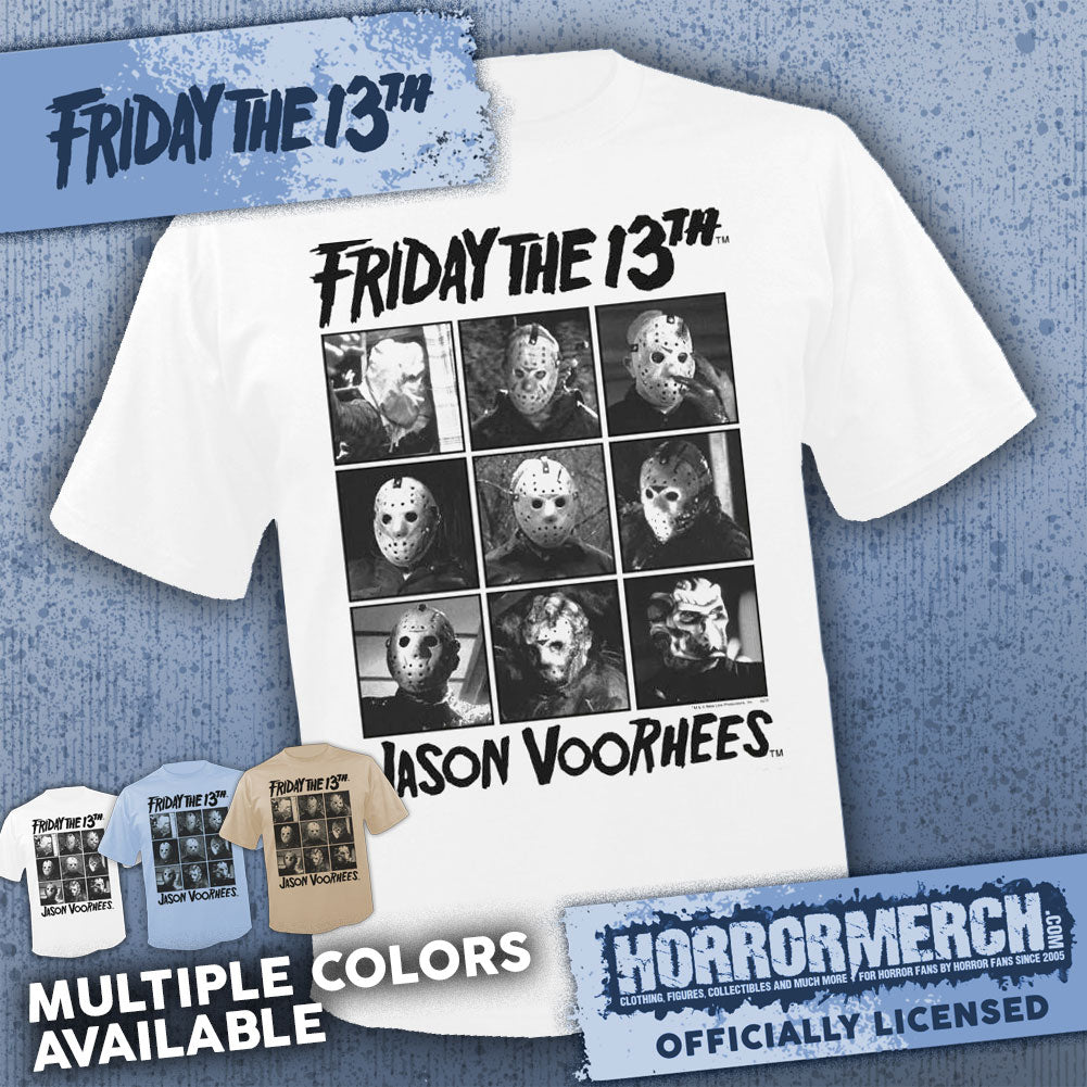 Friday The 13th - Blocks (Multiple Colors) [Mens Shirt]