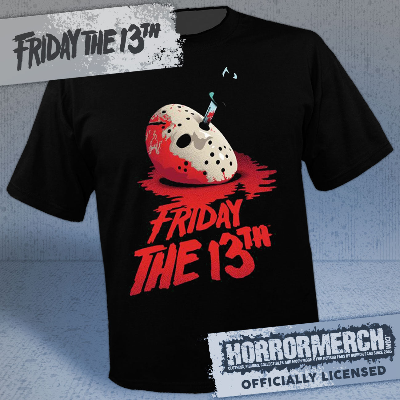 Friday The 13th - Final Chapter Logo Mens Shirt
