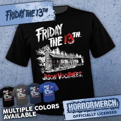 Friday The 13th - Cabin Logo (Multiple Colors) [Mens Shirt]