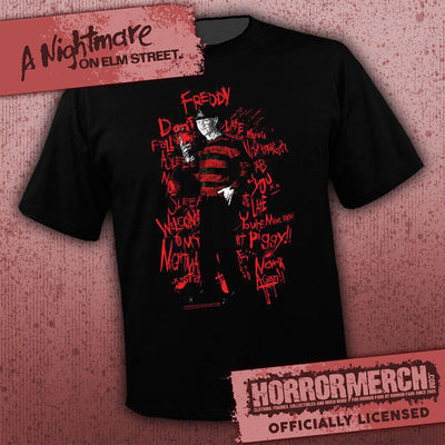 Nightmare On Elm Street - Scribble [Mens Shirt]