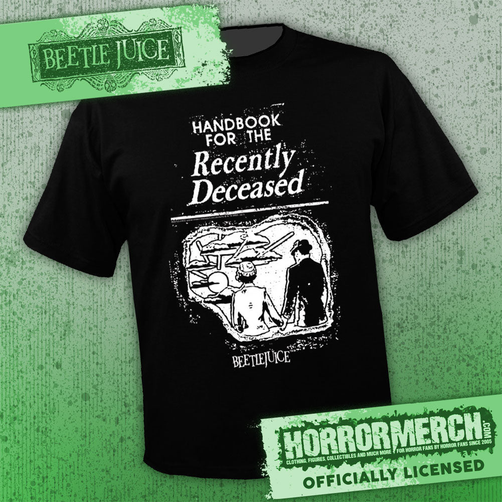 Beetlejuice - Handbook For The Recently Deceased (Multiple Colors) [Mens Shirt]